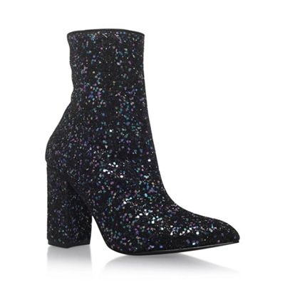 Multicoloured 'Garnet' high heel ankle boots